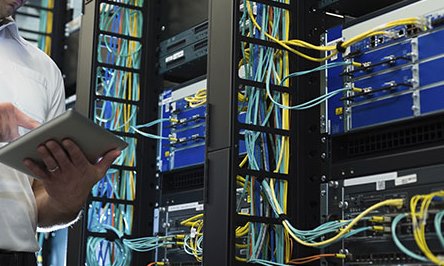 Pair Gain Communications EF&I technicians performing central office and inside plant (ISP) installation in New York